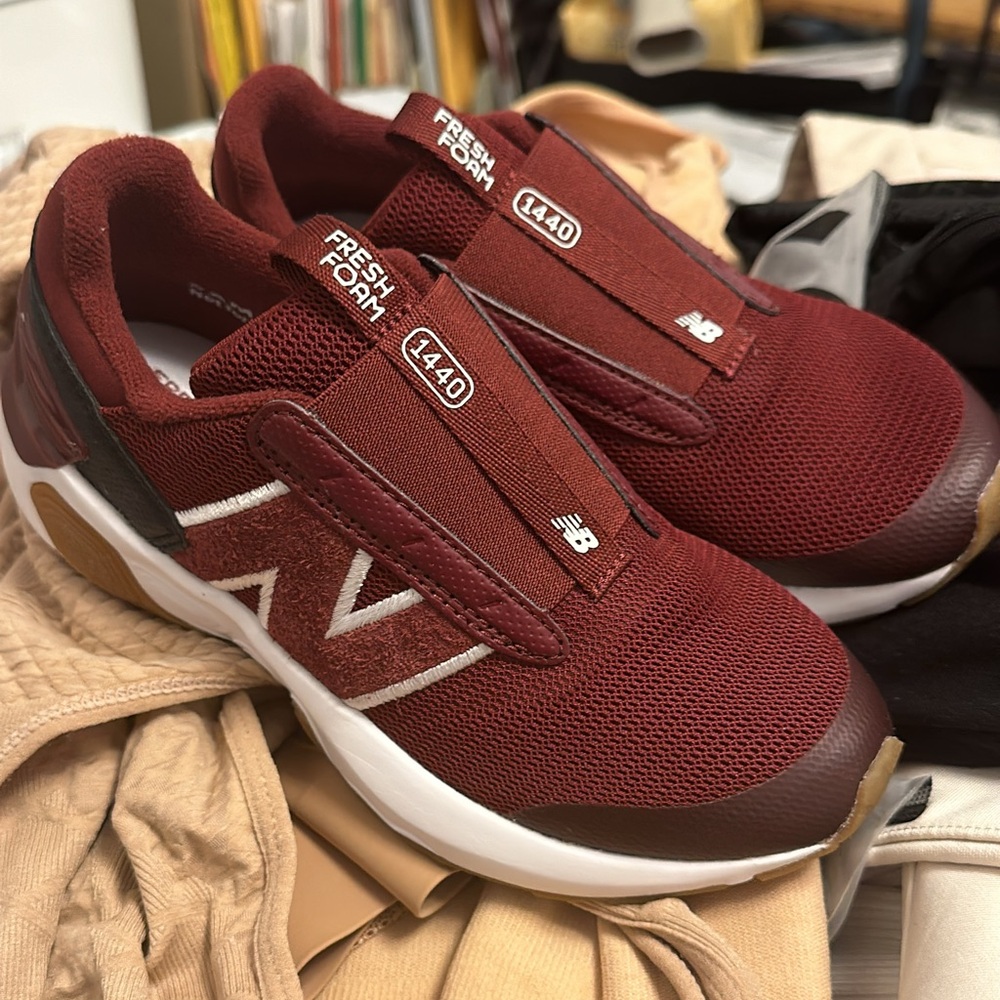 New Balance Men's Red Slip-On Shoes